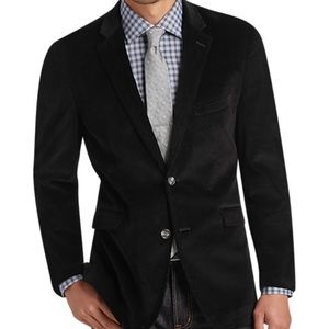 Joseph Abboud Corduroy Modern Fit Casual Coat